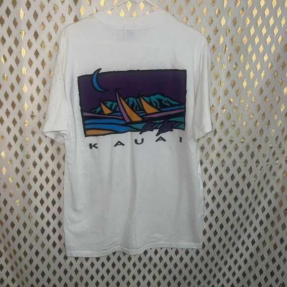 Kauai Hawaii souvenir T-shirt men’s size L - Picture 4 of 4